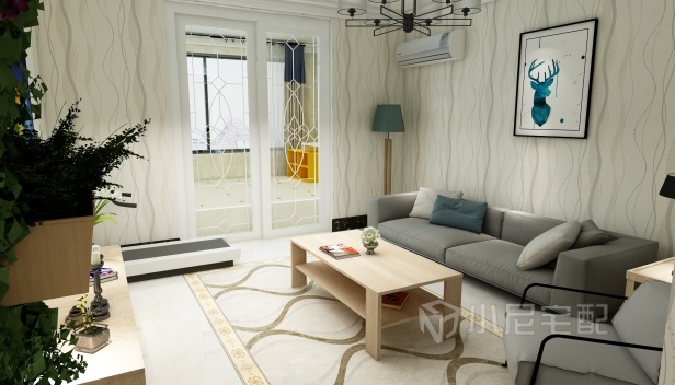 45.83㎡/一室一厅一卫/现代