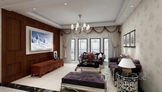 160㎡/四室两厅两卫/美式 160㎡/四室两厅两卫/美式