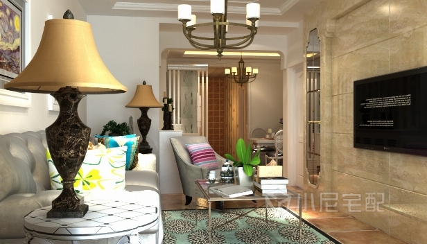 98㎡/两室两厅一卫/田园 98㎡/两室两厅一卫/田园