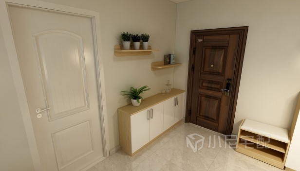 57.42㎡/两室一厅一卫/现代 57.42㎡/两室一厅一卫/现代