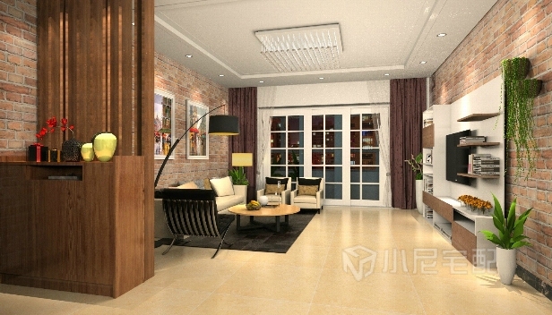 120㎡/两室两厅一卫/简约