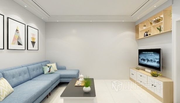 100㎡/三室一厅一卫/现代