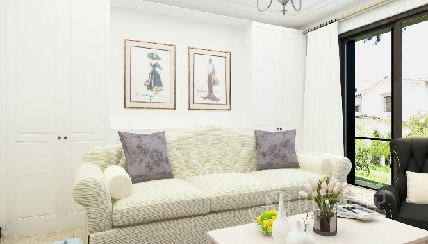 100㎡/两室一厅一卫/欧式 100㎡/两室一厅一卫/欧式