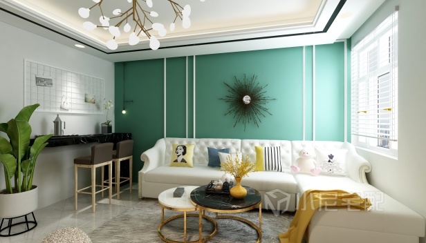 98㎡/两室一厅一卫/现代 98㎡/两室一厅一卫/现代