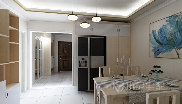 90㎡/两室一厅一卫/简约 90㎡/两室一厅一卫/简约