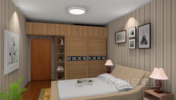 90㎡/两室一厅一卫/现代