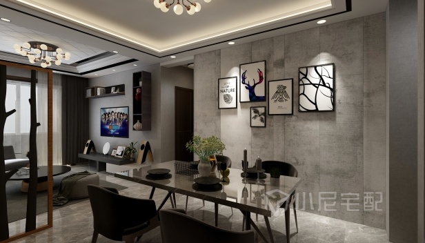 120㎡/三室两厅一卫/现代