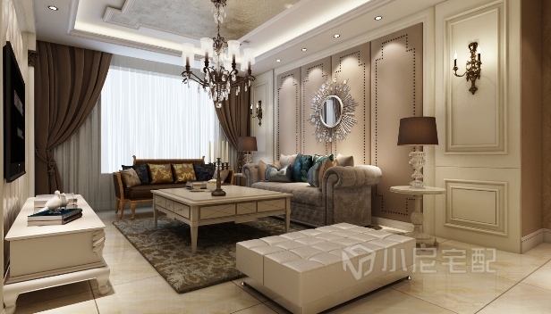 128㎡/两室一厅一卫/田园 128㎡/两室一厅一卫/田园