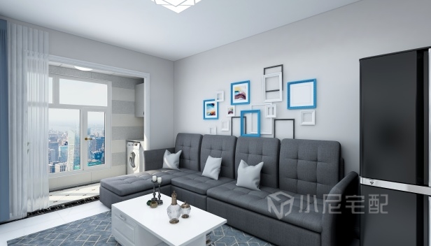 93㎡/两室两厅一卫/简约 93㎡/两室两厅一卫/简约