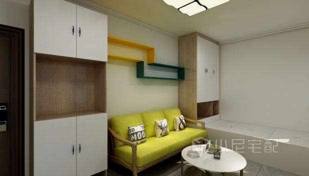 44㎡/一室一厅一卫/简约 44㎡/一室一厅一卫/简约