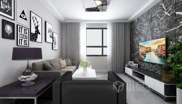 93㎡/三室两厅两卫/现代 93㎡/三室两厅两卫/现代