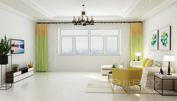 106㎡/两室一厅一卫/现代