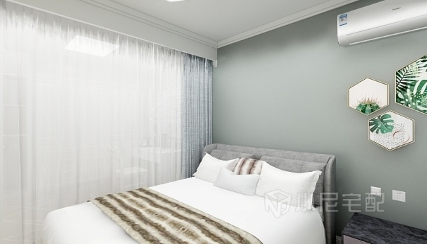 87㎡/三室一厅一卫/现代