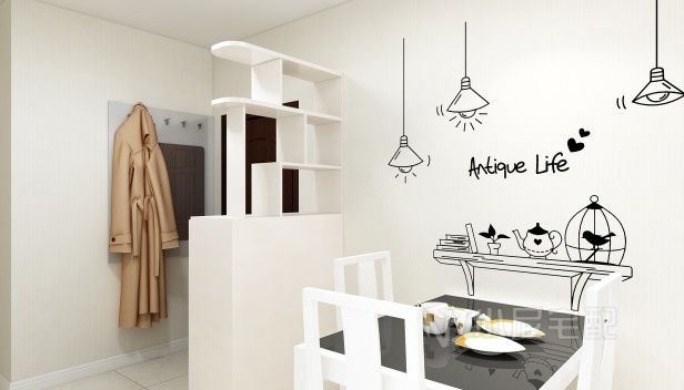 108㎡/三室两厅一卫/简约 108㎡/三室两厅一卫/简约