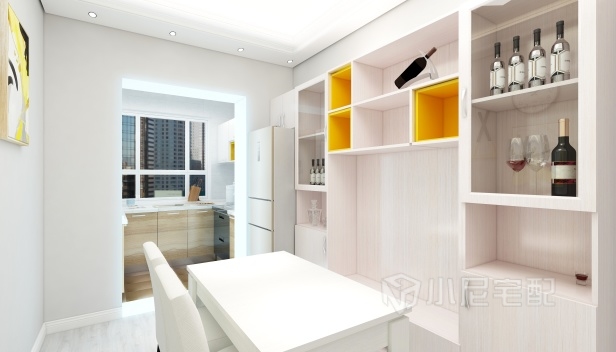 98㎡/两室一厅一卫/现代