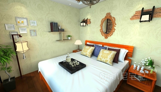 64㎡/两室两厅一卫/混搭