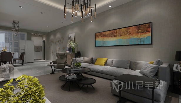 98㎡/两室两厅一卫/现代